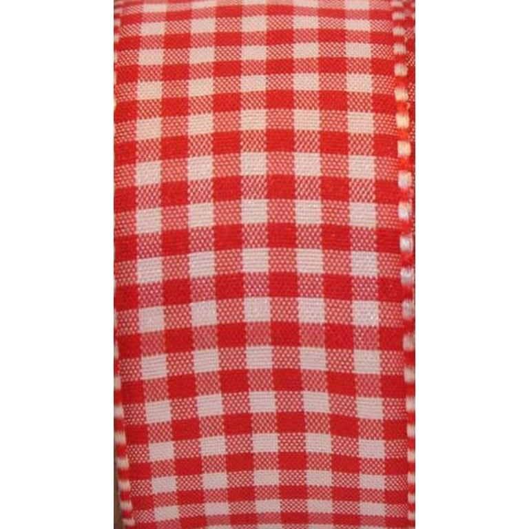 Offray Ribbon, Red 1 1/2 inch Gingham Woven Ribbon for Sewing, Crafts, and  Gifting, 9 feet, 1 Each - Yahoo Shopping