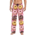 thumbnail image 7 of FORMRS Mens Pajama Pants with Pockets Cotton Sleepwear Lounge Bottoms Sizes S-2XL, Cute Doughnuts Pattern, 7 of 7