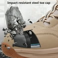 thumbnail image 2 of Safety Trainers Mens Steel Toe Cap Trainers Lightweight Safety Work Shoes Non-Slip Puncture Proof Shoes, 2 of 7