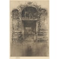 thumbnail image 2 of James Abbott McNeill Whistler 14x18 Black Ornate Wood Framed Double Matted Museum Art Print Titled - The Doorway (ca. 1879), 2 of 5