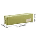 thumbnail image 3 of Ovzne Corduroy Pencil Case - 21.5*6*6Cm Easy And Cute Stationery Box, Korean Version Stationery Bag, Mini High-End Pen Bag For Daily Use Travel, 3 of 6