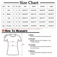 thumbnail image 2 of AOOCHASLIY Clothes Womens Blouses Short Sleeve Trendy Women's Spring Printed Mid-length sleeves Crew-Neck Casual Tee Tops, 2 of 4