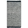 thumbnail image 2 of SAFAVIEH Montauk Sharlene Solid Braided Cotton Runner Rug, Navy, 2'3" x 7', 2 of 8