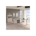 thumbnail image 4 of BBF Office 500 - Table with 5-shelf bookcase, low storage cabinet - rectangular - sand oak, 4 of 6