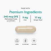 Vitanica Maternal Symmetry, Prenatal and Postnatal Vitamins, Vegan, 180 Capsules