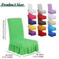 thumbnail image 3 of Sofa Cover,Washable Removable Dining Chair Slipcovers Elastic Chair Seat Slipcovers Chair Protector Cover For Restaurant Hotel Cafe, 3 of 9