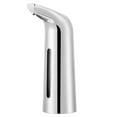 thumbnail image 4 of Thinsony Automatic Soap Dispenser Touchless Refill Soaps Pump 400ml Battery Operated Waterproof Sensor Liquid Dispensers Bathroom Hotel Silver, 4 of 9
