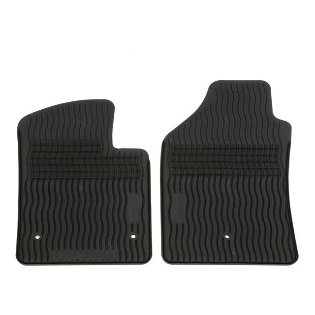 Juego Tapetes Delanteros Hule MOPAR Logo Fiat 500 2012-2019 ORIGINAL