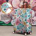 thumbnail image 4 of Pioneer Flower Floral Print Pattern Luggage Cover Fashion Suitcase Cover Baggage Covers Fit 25-28 Inch Luggage (Go Travel), 4 of 5