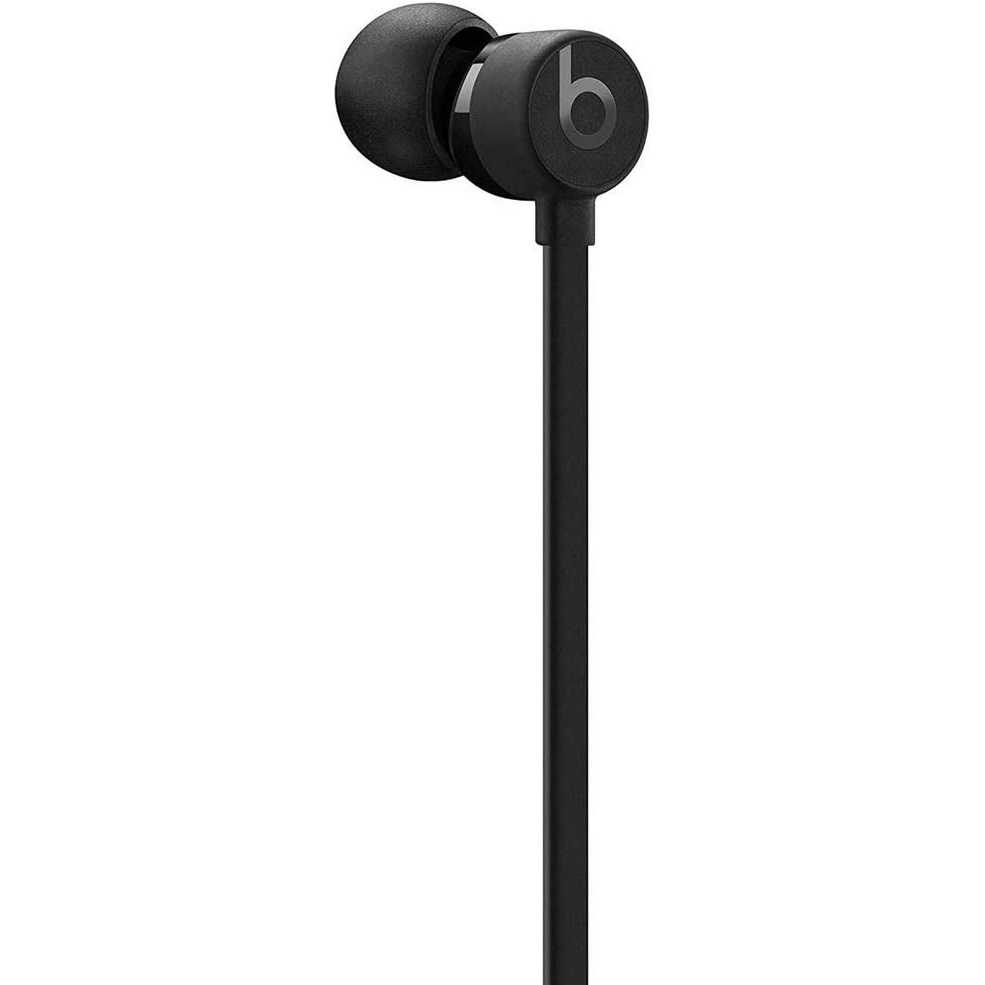 Restored Beats urBeats3 Wired Earphones with 3.5mm Plug Connector Tangle Free Cable Magnetic Earbuds Built In Microphone and Controls Black Walmart