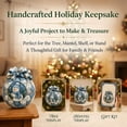 thumbnail image 2 of Clearance! Christmas Classics Patchwork Ornament DIY Kit, No-Sew Ornament Kit (Snowman), 2 of 7