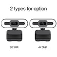 thumbnail image 4 of Mistaha 4K USB Plug and Play Webcam with Built-in Microphone Lighting for Live Stream Video, 4 of 8