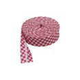 thumbnail image 1 of Inteprter Puntos que imprimen artesanías de cinta planchadas con encantadores patrones de puntos Cinta al bies de algodón versátil fácil Tela de costura y artesanía Cuadros rojos grandes, 1 of 6