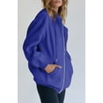 thumbnail image 2 of Lady cute hoodie teen girl fall jacket oversized sweatshirt casual drawstring clothes zipper Y2k hoodie with pockets, 2 of 6