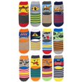 thumbnail image 3 of Jefferies Socks Boys Construction Dinosaurs Tools Pattern Variety Crew Socks 12 Pair Pack, 3 of 5