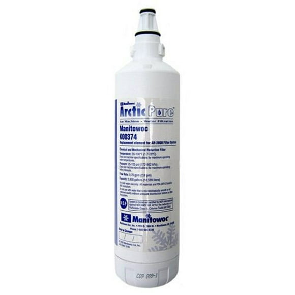 K00374 Manitowoc Arctic Pure Ice Maker Filter Cartridge