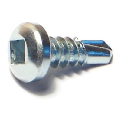 

#8-18 x 1/2 Zinc Square Drive Pan Head Self-Drilling Screws (100 pcs.)