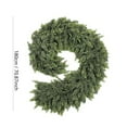 thumbnail image 2 of 5.9FT Christmas Cedar Garland - Thick Real Touch Pine Garland - Realistic Cypress Garlands Christmas Decorations for Mantel Table Stairs Porch - Outdoor Indoor Christmas Holiday Decorations, 2 of 4