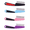 Purple(1L)&Black(1L)&Blue(1L)&Pink(1L), variant on Unbranded Textured Plastic Flea Comb for Dogs & Cats, 4-Piece, Mix Color