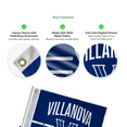 thumbnail image 5 of AGAS Villanova Wildcats Stripes Golf Flags with Grommets 14"x20", Mini Putting Green Flags for Yard, 200D Nylon, Canvas Header Stitched Borders, 5 of 6