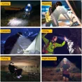 thumbnail image 6 of Headlamp Rechargeable 2PCS, 230° Wide Beam Head Lamp LED with Motion Sensor Waterproof Head Light Flashlight, 6 of 8