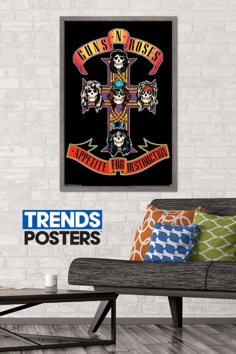 Guns N' Roses - Cross Wall Poster, 22.375