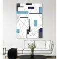 thumbnail image 2 of Giant Art 72x54 AvantGarde-II Fine Art Giant Canvas Print in White, 2 of 3