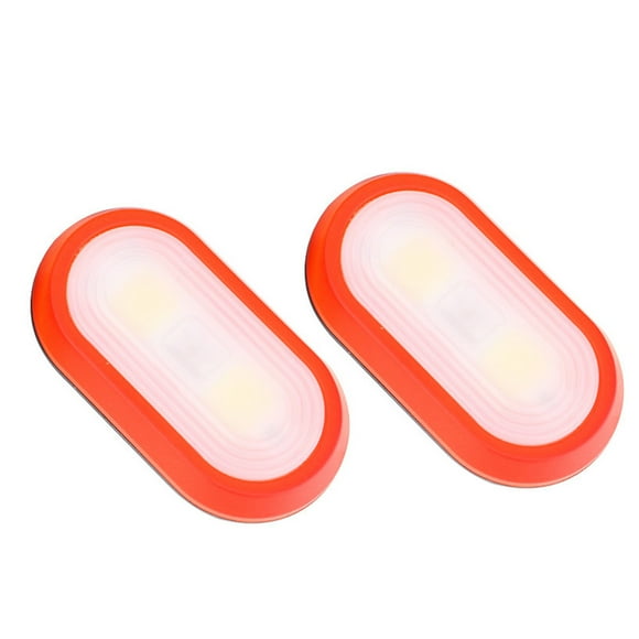 USHOBE 2pcs LED Night Light for Running Safety Red ABS for Runners