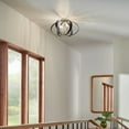 thumbnail image 6 of 52588PN Kichler Lighting Cecil - 4 Light Flush Mount-10.5 Inches Tall and 17.75 Inches Wide-Polished Nickel Finish, 6 of 7