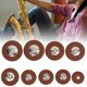 thumbnail image 4 of Almohadilla de cuero para saxo fácil de reemplazar y usar Estructura simple Almohadilla para saxo de larga vida útil para amantes de los instrumentos Saxofón soprano ANGGREK Otros, 4 of 8