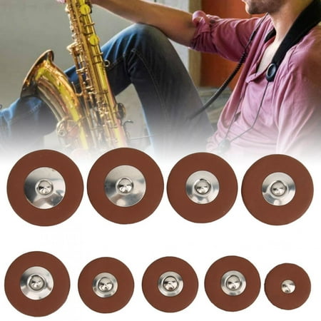 28pcs Multi Size Sax Leather Pads Replacement Set for Soprano Saxophone
