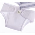 thumbnail image 5 of JC Toys Baby Doll Washable and Reusable Eco Diapers 4 Pack Fits Dolls 14 to 18 inch in Blue/White/Grey, 5 of 5