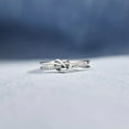 thumbnail image 4 of zttd fashion love ring silver ring cute love flower mother daughter ring birthday gift for daughter from mom dad, 4 of 7