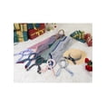 thumbnail image 6 of INSPIRE CHIC 70cm Women Stripe Print Square Scarves Kerchief Neck Scarf Neckerchief Headband 27.56*27.56'' Dark Green, 6 of 6