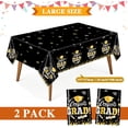 thumbnail image 4 of Graduation Decorations 2026 Gold Themed Set - Congrats GRAD 2026 Banner, Congrats GRAD Tablecloths - Complete Party Supplies for High School & College Celebrations, 4 of 7