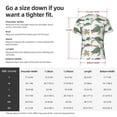 thumbnail image 4 of Naloa Cute Turtle Men's T-Shirt Sport T-shirt Men's Basic Tee Casual Men's Shirt, Round Neck, Short Sleeves - Large, 4 of 5