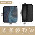 thumbnail image 4 of Hair Tools Storage with Heat Resistant Mat- Starry Sky Printed Curling Iron Travel Bag/Flat Iron Case for Women, 4 of 8
