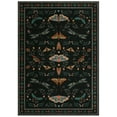 thumbnail image 2 of Geetinfly 2*6FT Area Rugs 1150Gsm 100% Polyester Rug 350Gsm Velvet Weight Pearl Velvet Washed Back Folding Simulation Printed Carpet Xm-Modern-Ecological Paradise Black tone, 2 of 8