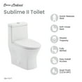 thumbnail image 3 of Sublime II One-Piece Round Toilet, 10" Rough-In 1.1/1.6 gpf, 3 of 16