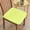 Yellow#7, variant on Sponge Seat Cushion for Dining & Office Chairs | 40x40cm Solid Color Student & Household Chair Pad | Set of 2 Polyester Cushions for Comfortable Sitting Support