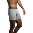 thumbnail image 6 of Fruit of the Loom Men's Crafted Comfort Boxer Briefs, 3-Pack, 6 of 16