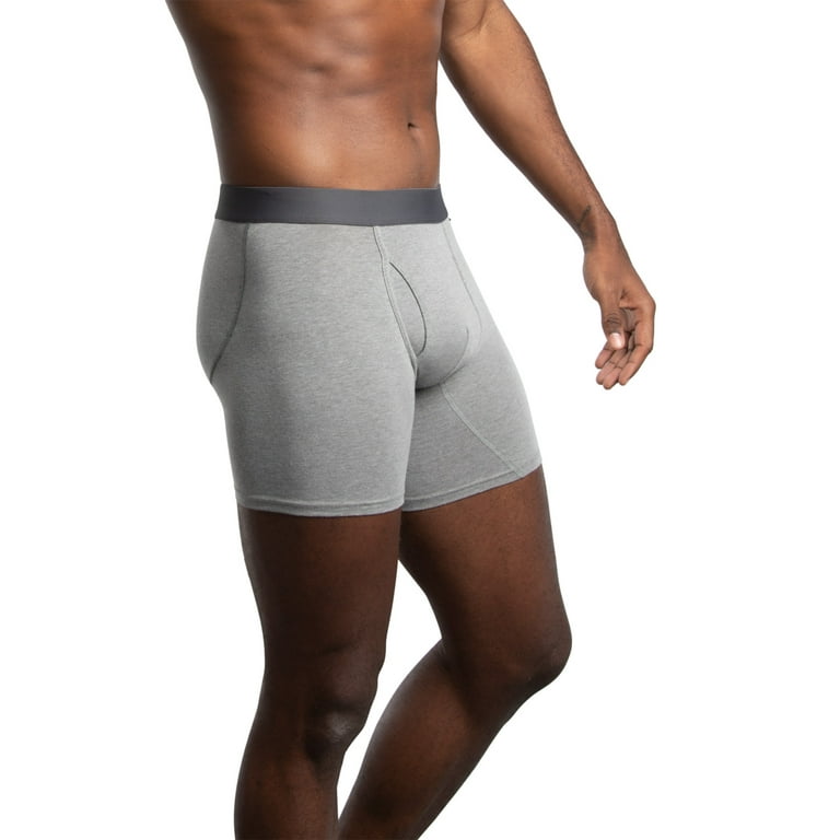 Buy HOOFESAN Mens Trunk Underwear Low Rise Boxer Briefs for Men Comfort  Moisture-Wicking Pouch Underwear 3 Pack, 3 Pcs, XL at