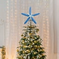 thumbnail image 6 of Sharprepublic Mini Starfish Tree Topper Christmas Decoration Party Celebration Beach Theme blue, 6 of 8