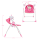 thumbnail image 2 of Columpio Para Bebé Aeiou Md-305c Baby Rocker Mecedora Rosa, 2 of 8