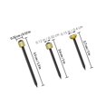 thumbnail image 2 of BESTYASH 90 Pcs Black Claw Hangers For Drywall Picture Hanging Hardware Set, 2 of 8