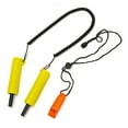 thumbnail image 3 of 2pcs Ice Picks for Ice Fishing Safety Picks Awls with Emergency Whistle with Lanyard Breaking Tools Accessories for Rescue Signaling Skating, Skiing, Sledding or Walking on Ice., 3 of 5