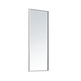 thumbnail image 5 of Metal frame rectangle mirror 14 inch in Sliver, 5 of 5