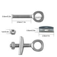 thumbnail image 3 of Dalazy Bicycles Fixed Gear Adjust Bolts Commuting Bike Chain Tensioner Metal Screw Adjuster Repair Tool Vehicle Fixing, 3 of 9