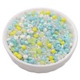 thumbnail image 1 of Xiao Hua Cuentas de arroz de vidrio (40 g) - Colores mixtos, opacas, transparentes, pequeñas cuentas de 2 mm. Kit para hacer pulseras, collares y pendientes. Suministros para tejer con cuentas. A004, 1 of 5