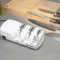 thumbnail image 2 of SHARPAL 198H Electric Knife Sharpener - 3 Stage Professional Knife Sharpening System with Diamond Wheels, Sharpening Double-Beveled Straight Edge and Serrated Knives, Quick Razor-Sharp, 2 of 6